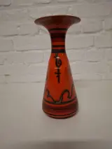 Vintage Flora Gouda "Tokio" Vaas – foto 4 – kavel bij De Kringwinkel, Herzele