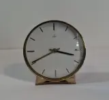Vintage Junghans messing tafelklok – kavel bij De Kringwinkel, Geraardsbergen