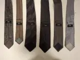 Set van 6 Hugo Boss herenstropdassen met diverse designs – foto 2 – kavel bij De Kringwinkel, Ronse