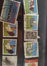Verzameling diverse postzegels – foto 4 – kavel bij De Kringwinkel, Geraardsbergen