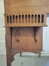Antieke houten werk-/bijzettafel – foto 8 – kavel bij De Kringwinkel, Herzele