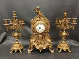 3-delig antiek-stijl pendulestel – kavel bij De Kringwinkel, Ninove