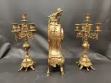 3-delig antiek-stijl pendulestel – foto 4 – kavel bij De Kringwinkel, Ninove