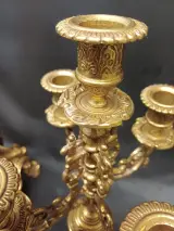 3-delig antiek-stijl pendulestel – foto 5 – kavel bij De Kringwinkel, Ninove