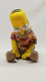 Vintage knuffelpop Homer Simpson – foto 6 – kavel bij De Kringwinkel, Zottegem
