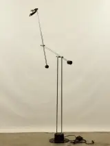 Vintage Minimalistische Halogeen Vloerlamp met Contragewicht (Jaren '80) – kavel bij De Kringwinkel, Antwerpen