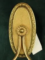 Set van 2 klassieke messing kaarsvormige wandlampen – foto 5 – kavel bij De Kringwinkel, Antwerpen