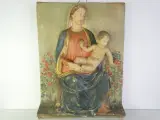 Religieuze wanddecoratie Maria met kind – kavel bij De Kringwinkel, Heverlee