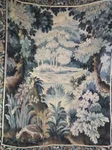 Wandtapijt met landschapsdecor in Gobelin-stijl – foto 4 – kavel bij De Kringwinkel, Heverlee