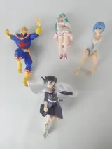 Verzameling Japanse animefiguren (4 stuks) – kavel bij De Kringwinkel, Heverlee