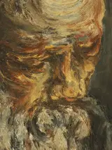 Henry - ‘Il a neigé sur ma chevelure’ - expressief portret + persoonlijke boodschap op de achterzijde, 1962 – foto 4 – kavel bij De Kringwinkel, Antwerpen