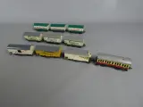 Set van 10 vintage Fleischmann modeltrein wagons met reclame – kavel bij De Kringwinkel, Diest