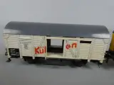 Set van 10 vintage Fleischmann modeltrein wagons met reclame – foto 5 – kavel bij De Kringwinkel, Diest