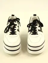 Hogan sneakers dames met plateauzool - maat 38 - Made in Italy – foto 2 – kavel bij De Kringwinkel, Antwerpen