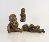 Drie babybeelden van Geert Kunen, Yourin Artiom en Mat Wanders – kavel bij De Kringwinkel, Turnhout
