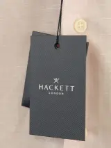 Hackett London Tailord fit herenhemd in zacht roze met katoen linnenblend (nieuw met prijskaartje) – foto 3 – kavel bij De Kringwinkel, Antwerpen