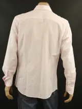 Hackett London Tailord fit herenhemd in zacht roze met katoen linnenblend (nieuw met prijskaartje) – foto 6 – kavel bij De Kringwinkel, Antwerpen