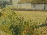 Ad Blok van der Velden (1913–1980) – aquarel "Texel", 1949 – foto 8 – kavel bij De Kringwinkel, Antwerpen