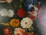 Olieverfschilderij Klassiek Bloemstilleven met Tulpen en Rozen in Vaas – foto 3 – kavel bij De Kringwinkel, Heverlee