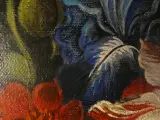 Olieverfschilderij Klassiek Bloemstilleven met Tulpen en Rozen in Vaas – foto 6 – kavel bij De Kringwinkel, Heverlee