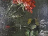 Olieverfschilderij Klassiek Bloemstilleven met Tulpen en Rozen in Vaas – foto 9 – kavel bij De Kringwinkel, Heverlee