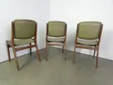 Set van 6 Mid-Century Modern Eetkamerstoelen – "Monaco" – Johannes Andersen voor Mahjongg Vlaardingen – Jaren 60 – foto 7 – kavel bij De Kringwinkel, Heverlee