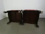 Set van 2 Chinese houten troonstoelen – rijk houtsnijwerk – foto 6 – kavel bij De Kringwinkel, Heverlee