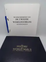 Postzegel map: De geschiedenis van de tweede wereldoorlog – foto 2 – kavel bij De Kringwinkel, Oostende