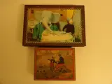 2 sets vintage blokkenpuzzels: Babar ORTF (1968) + Vieilles Chansons de France – kavel bij De Kringwinkel, Leopoldsburg