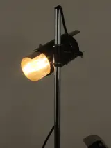 Vintage Industriële Vloerlamp – 2 Spots – Jaren '60/'70 Space Age – foto 7 – kavel bij De Kringwinkel, Antwerpen