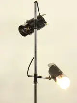 Vintage Industriële Vloerlamp – 2 Spots – Jaren '60/'70 Space Age – foto 8 – kavel bij De Kringwinkel, Antwerpen
