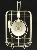 IKEA vintage Matali Crasset 'Nomad design' industriële led tafellamp – foto 4 – kavel bij De Kringwinkel, Antwerpen