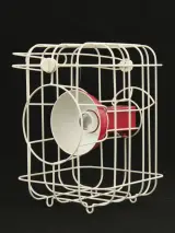 IKEA vintage Matali Crasset 'Nomad design' industriële led tafellamp – foto 7 – kavel bij De Kringwinkel, Antwerpen