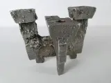 Brutalistische metalen kandelaar - Willy Ceysens – foto 2 – kavel bij De Kringwinkel, Heverlee
