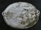 Porseleinen theeservies met decoratieve vogels en bloemen – foto 2 – kavel bij De Kringwinkel, Diest