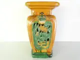 Decoratieve Aziatische keramische tuinkruk/bijzettafel – foto 5 – kavel bij De Kringwinkel, Heverlee