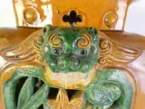 Decoratieve Aziatische keramische tuinkruk/bijzettafel – foto 6 – kavel bij De Kringwinkel, Heverlee