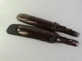 Set van 3 Afrikaanse houten beeldjes – foto 3 – kavel bij De Kringwinkel, Heverlee