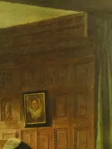 Reproductie "The Cavalier's Return (the first steps)" – Richard Caton Woodville (1847) – foto 5 – kavel bij De Kringwinkel, Antwerpen