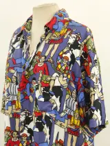 Moschino Jeans kleurrijk, oversized overhemd - Made in Italy – foto 5 – kavel bij De Kringwinkel, Antwerpen