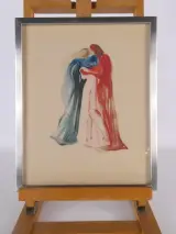 Set van 3 ingelijste houtsnedes - Salvador Dalí – De Goddelijke Komedie – foto 9 – kavel bij De Kringwinkel, Heverlee