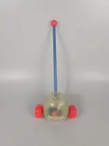 Vintage Fisher Price Corn Popper loopwagen speelgoed – foto 3 – kavel bij De Kringwinkel, Sint-Niklaas