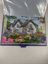 Jigsaw puzzel opbergmap met diverse puzzels – foto 5 – kavel bij De Kringwinkel, Sint-Niklaas