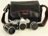 Praktica MTL 3 analoge spiegelreflexcamera met 2 objectieven – kavel bij De Kringwinkel, Antwerpen