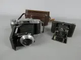Vintage Rolfix II en Icarette vouwcamera's – kavel bij De Kringwinkel, Diest