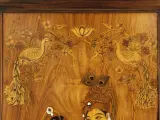 Radha & Krishna Ingelegd Indisch Houten Wandpaneel – foto 5 – kavel bij De Kringwinkel, Antwerpen