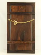 Radha & Krishna Ingelegd Indisch Houten Wandpaneel – foto 9 – kavel bij De Kringwinkel, Antwerpen
