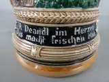 Beeldige Duitse bierpul met jachtthema en deksel – foto 7 – kavel bij De Kringwinkel, Diest