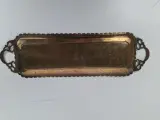 Prachtig Vintage Koperen Dienblad – Handgegraveerd – Made in India – Eyecatcher! – foto 2 – kavel bij De Kringwinkel, Waardamme