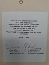 Gelimiteerde & Gesigneerde Prent "Grote markt van Antwerpen" – Daniel Winkelmans (Nr. 171/950) – foto 5 – kavel bij De Kringwinkel, Waardamme
